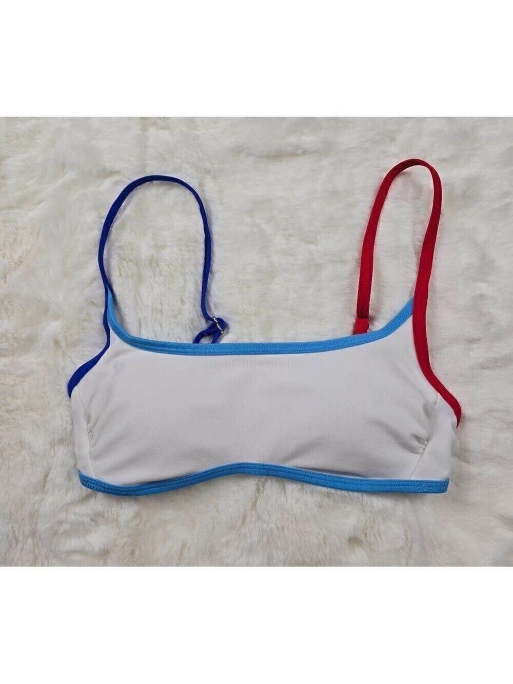 Wild Fable White Bralette Bikini Top XS